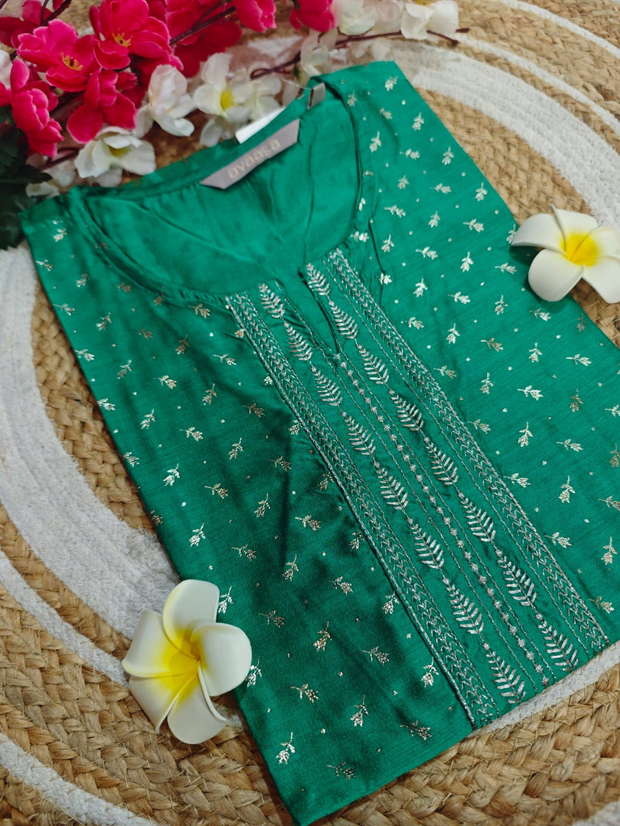 Branded Straight cut kurti