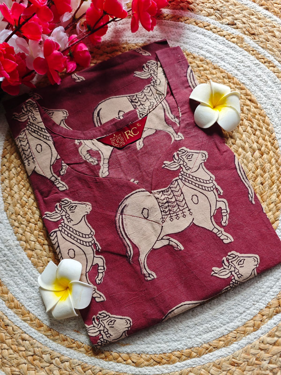 Kalamkari kurti
