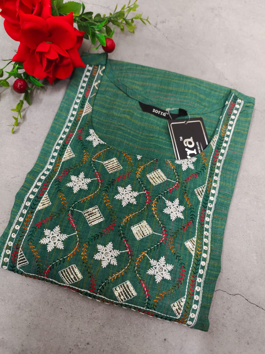 Casual Wear Straight Cut kurti