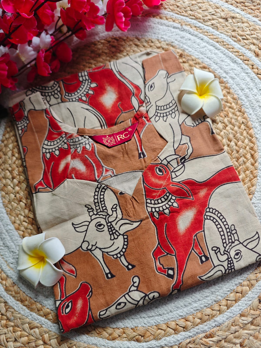 Kalamkari kurti