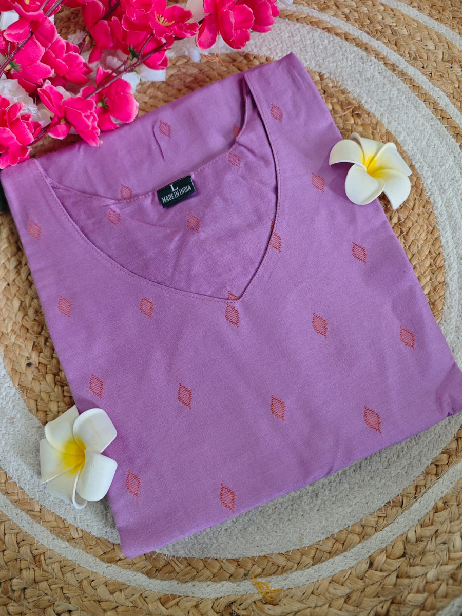 Dupion Raw Silk Kurti
