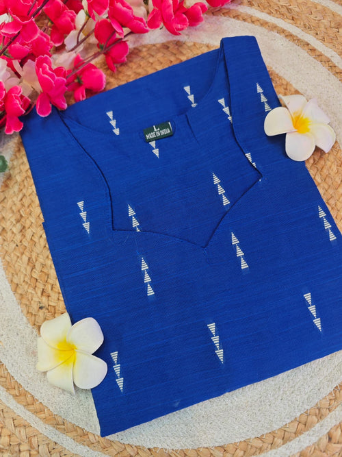 Dupion Raw Silk Kurti