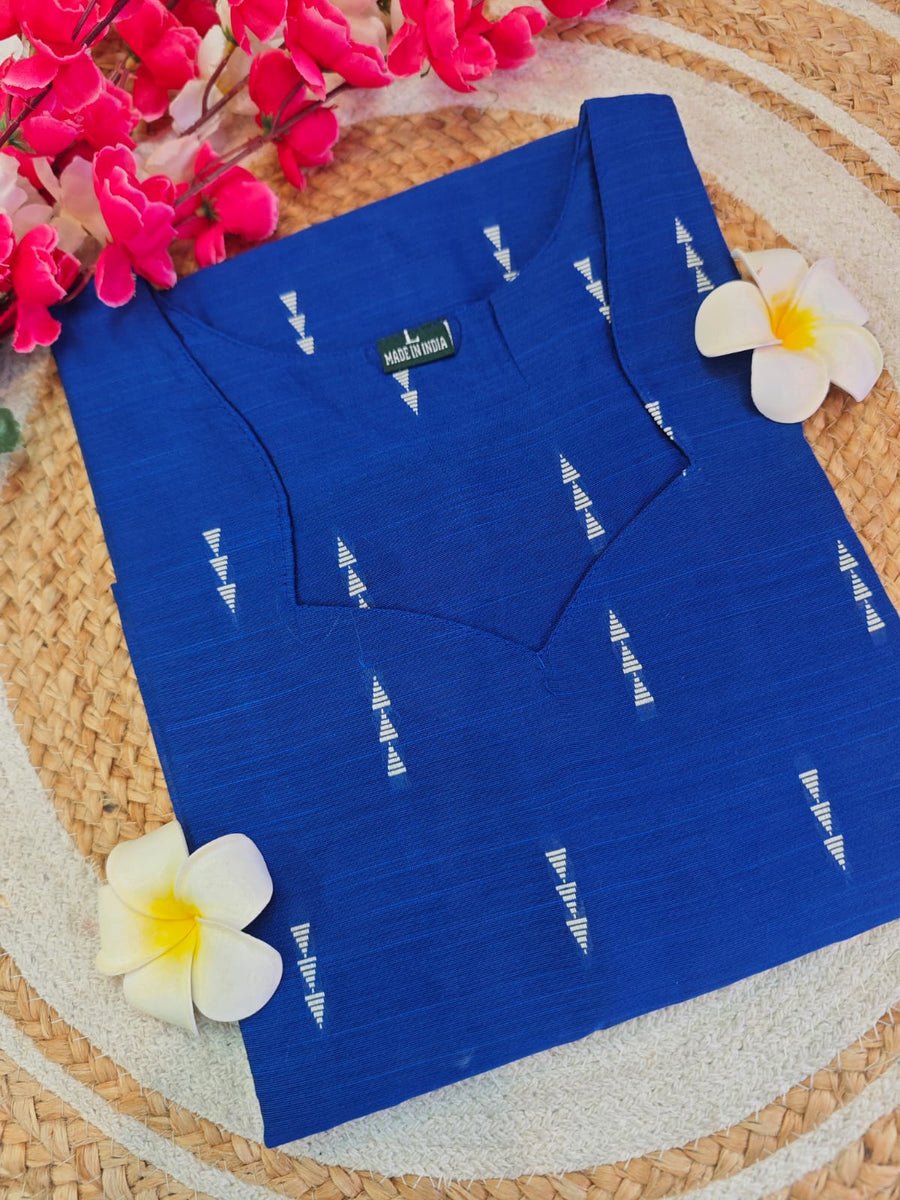Dupion Raw Silk Kurti