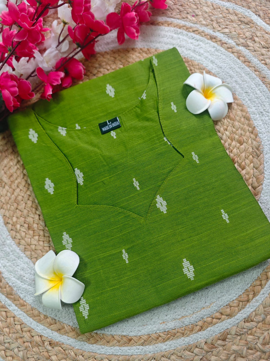 Dupion Raw Silk Kurti
