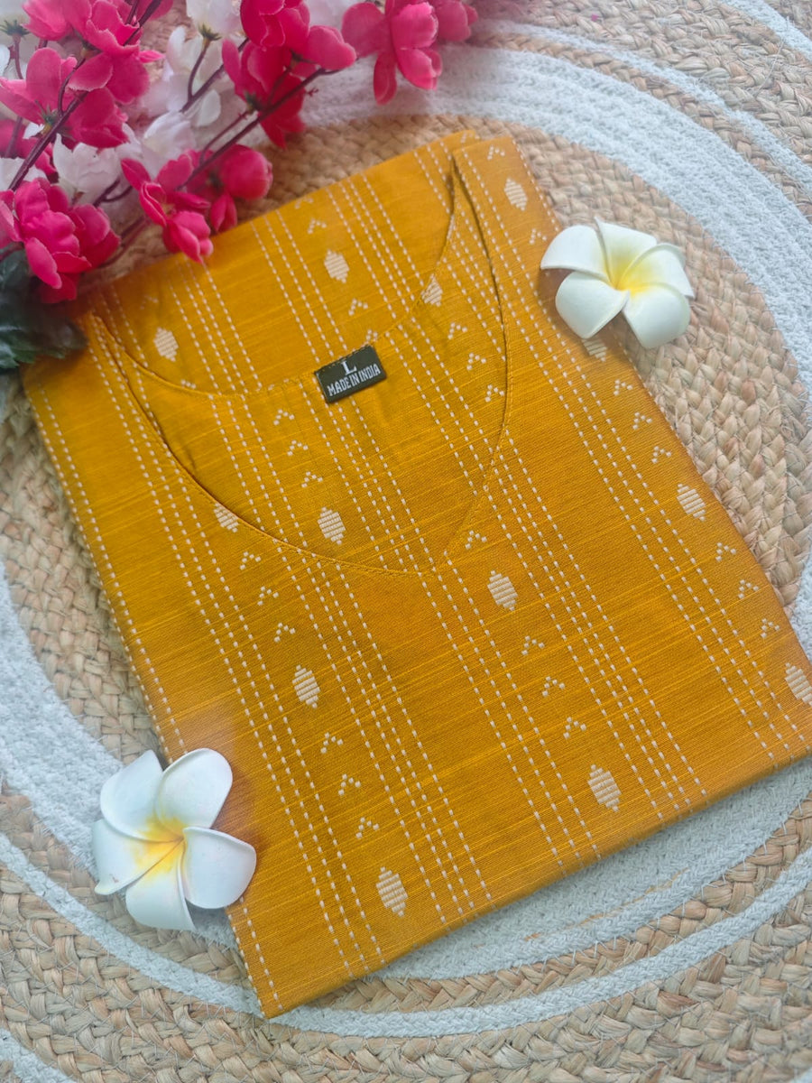 Dupion Raw Silk Kurti