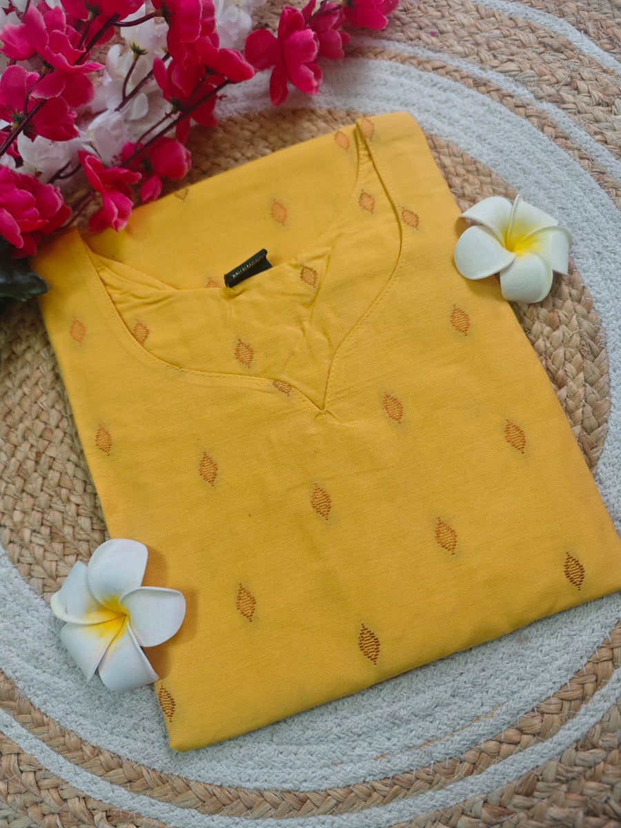 Dupion Raw Silk Kurti