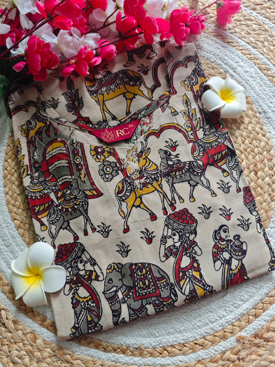 Kalamkari kurti