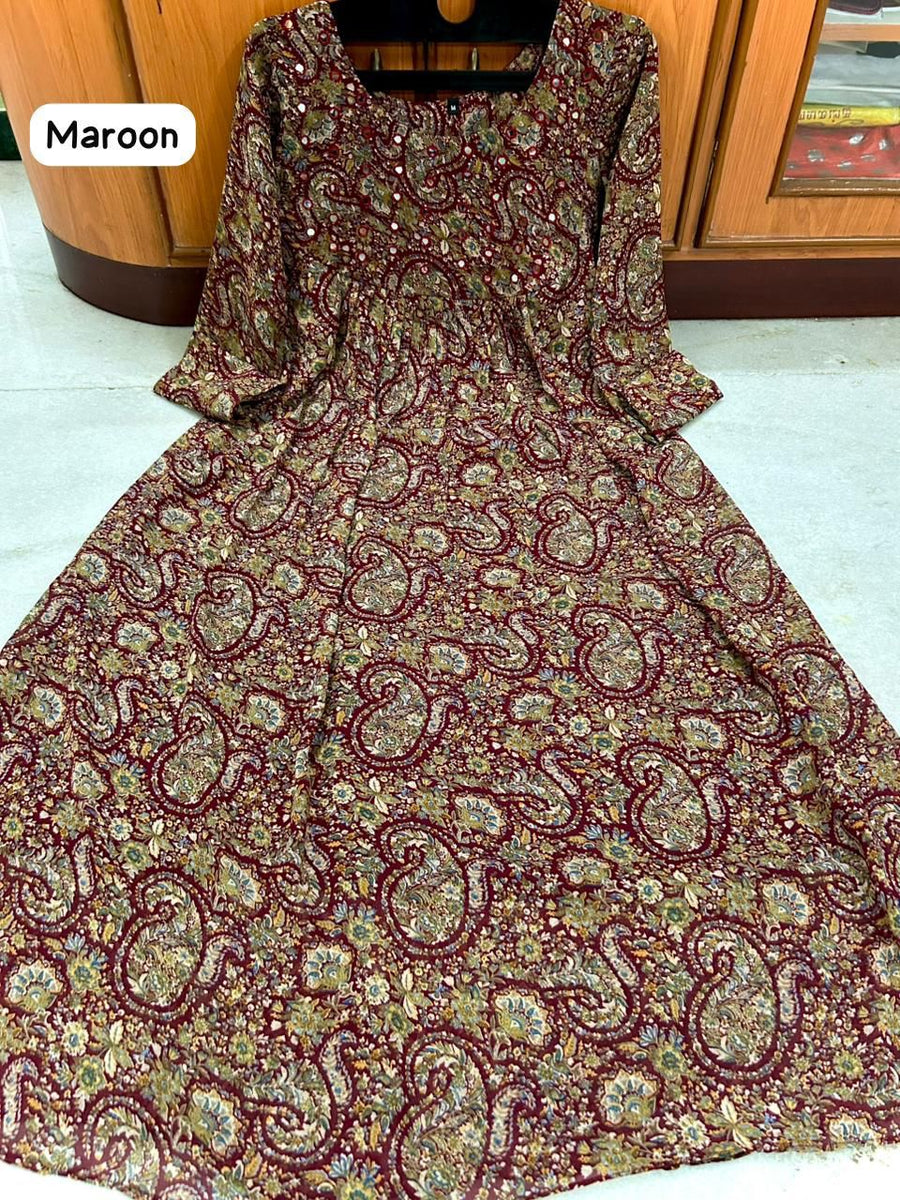 Partywear Aline Kurta