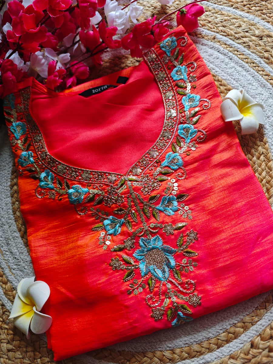 Branded Straight cut kurti
