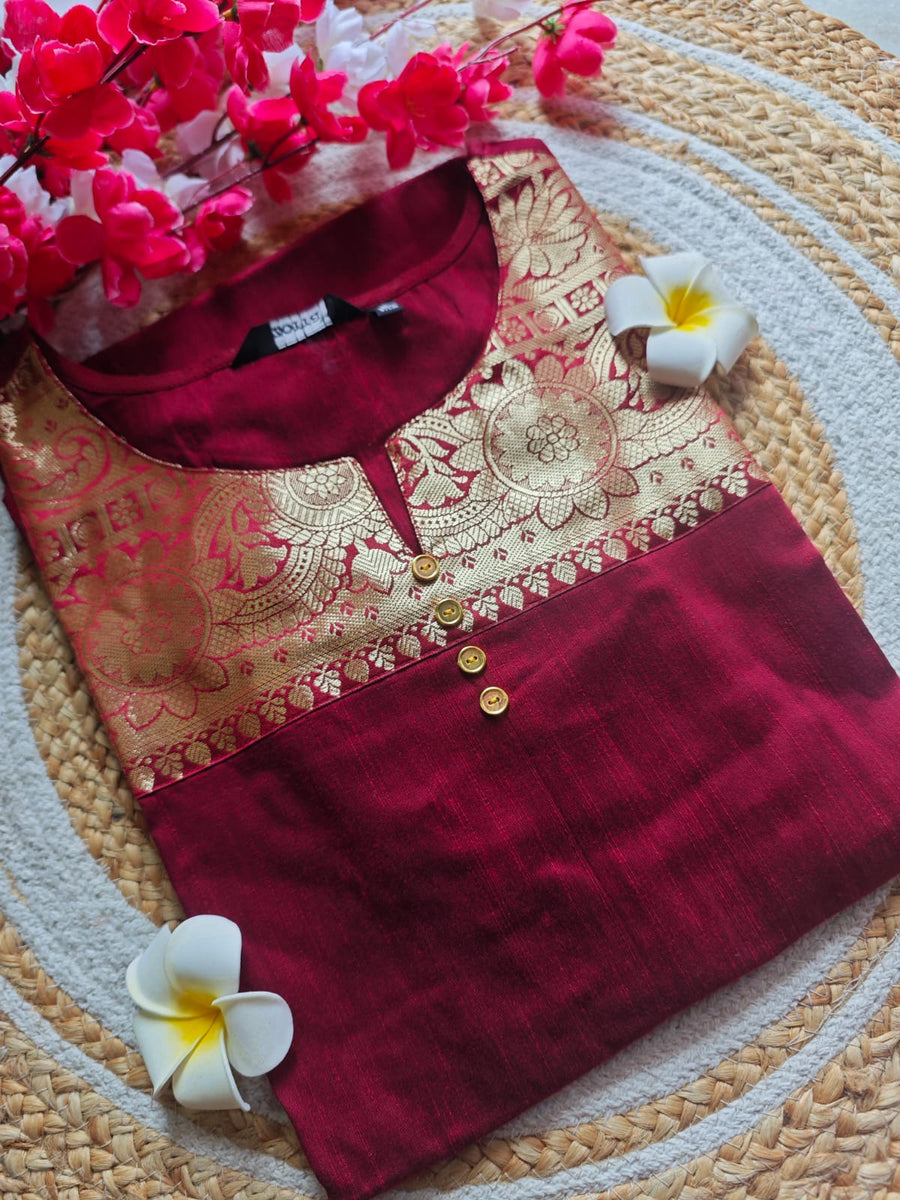 Branded Straight cut kurti