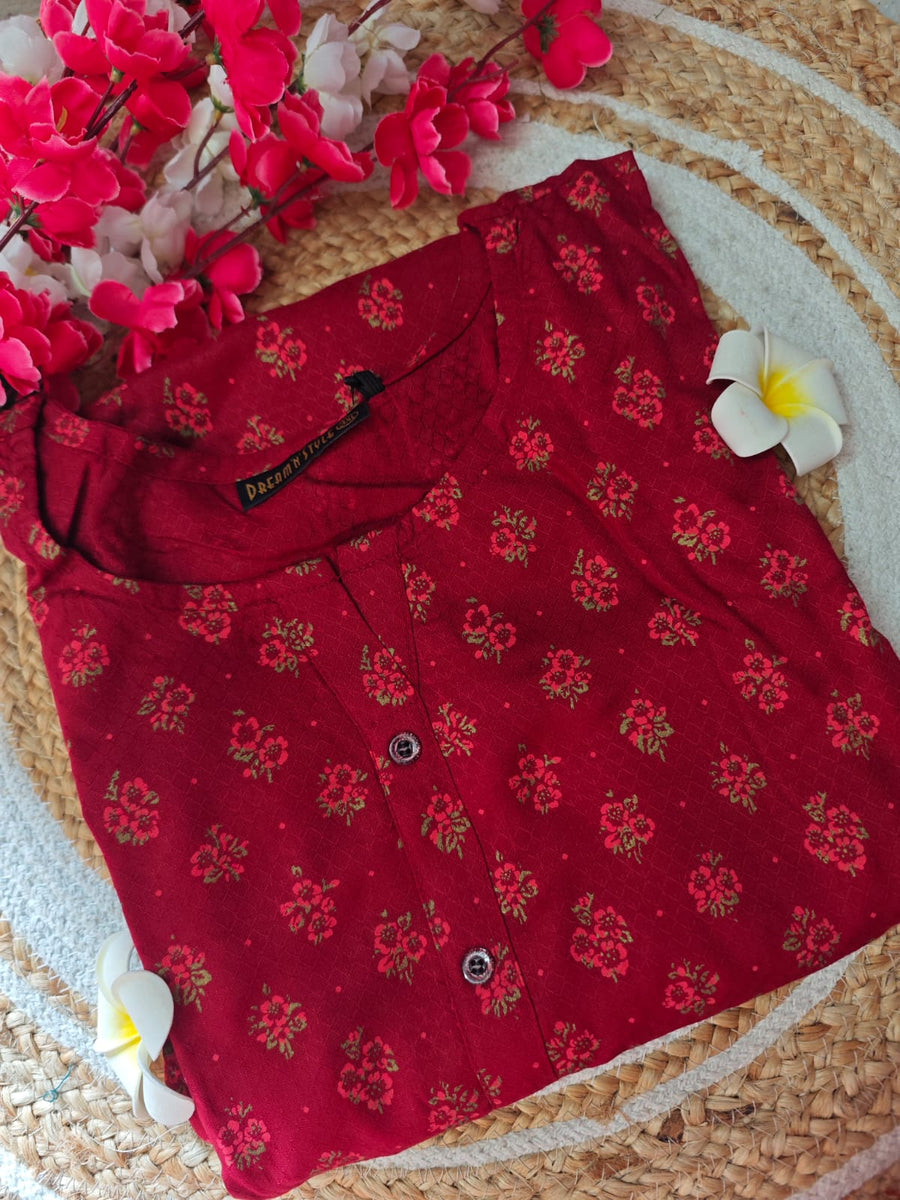 Casual Wear Straight Cut kurti