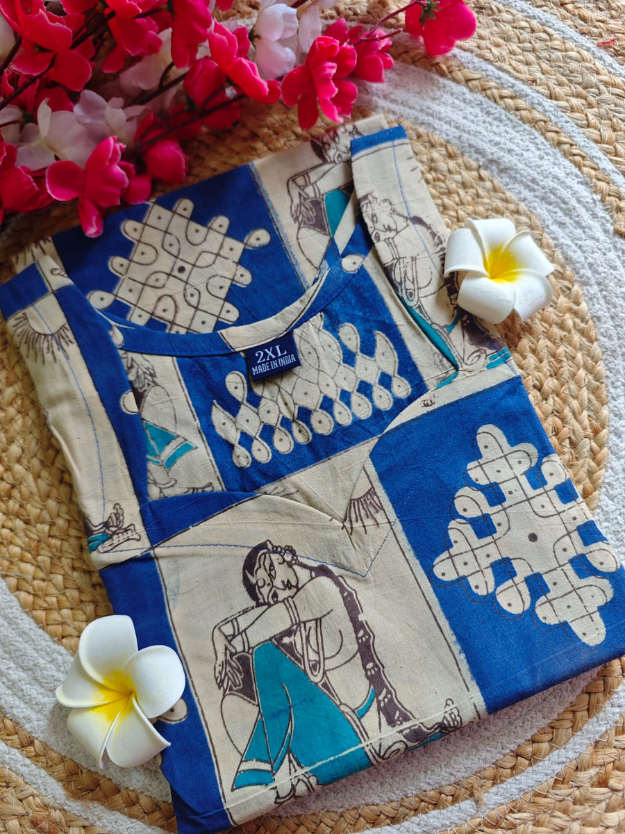 Kalamkari kurti