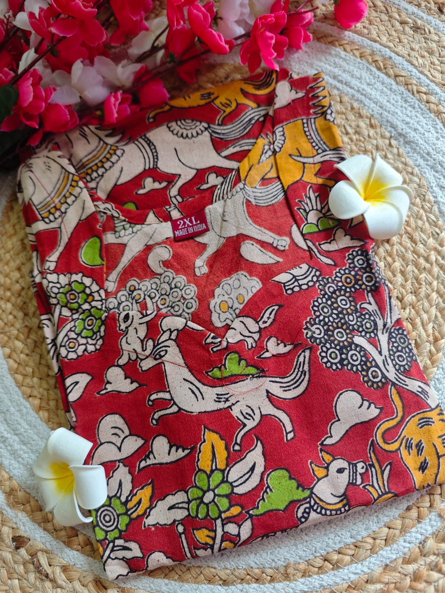 Kalamkari kurti