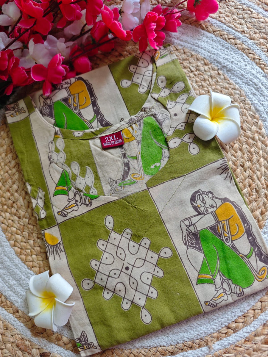 Kalamkari kurti
