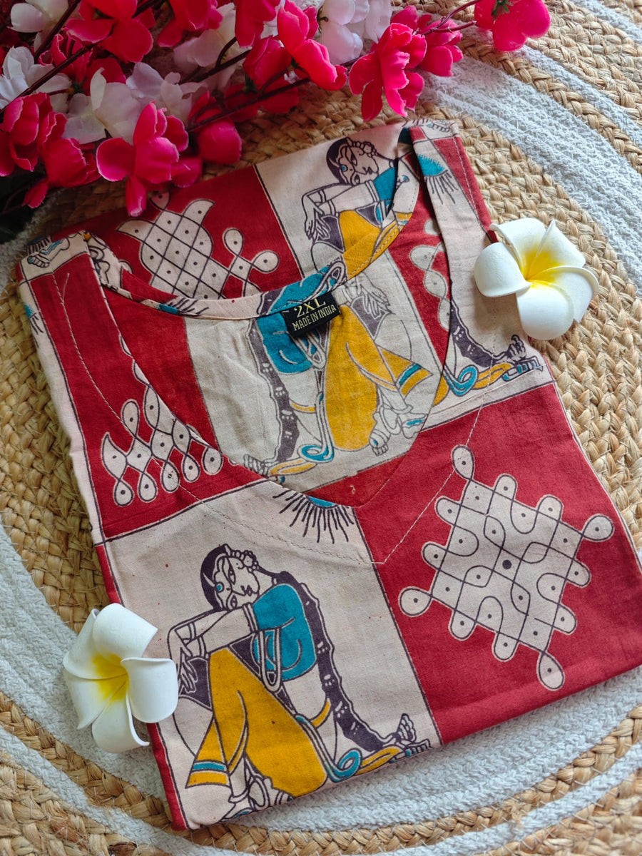 Kalamkari kurti
