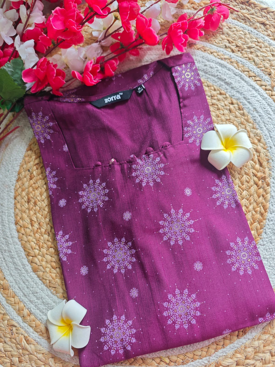 Branded Straight cut kurti