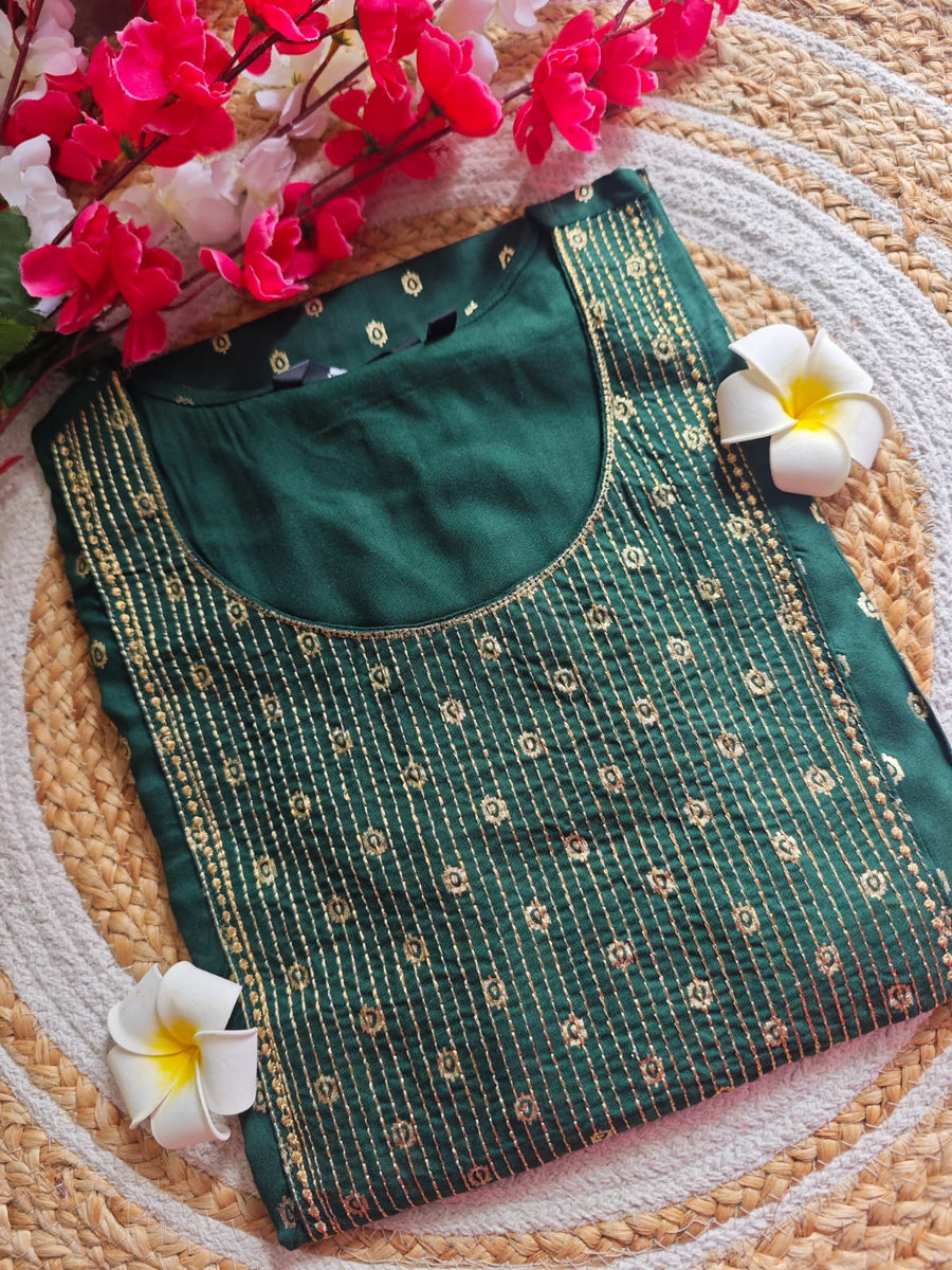 Branded Straight cut kurti