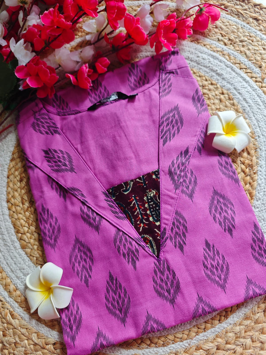 Branded Straight cut kurti