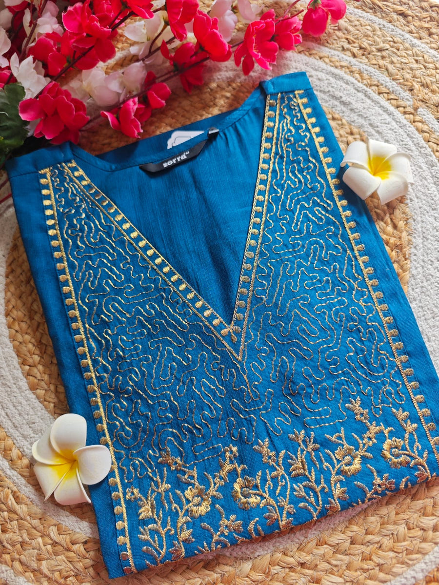 Branded Straight cut kurti
