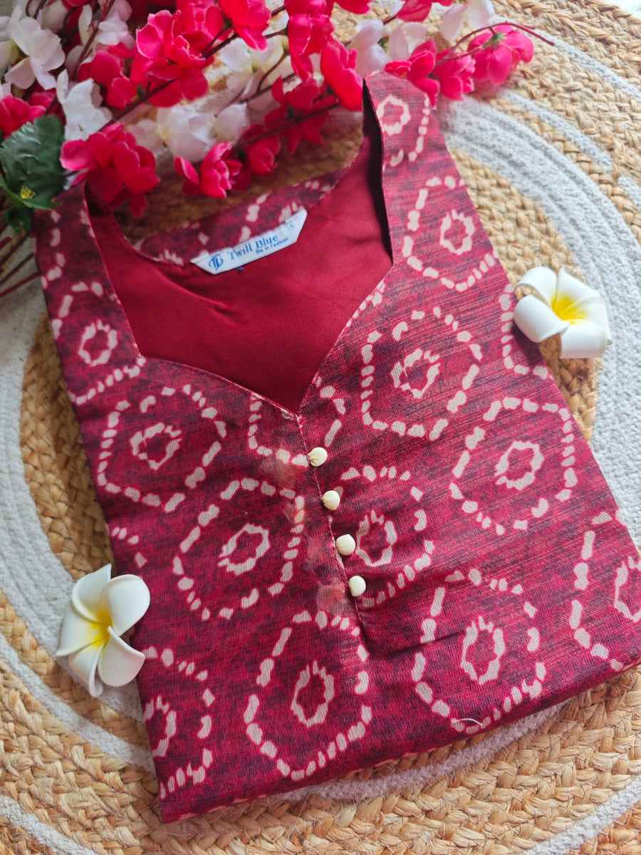 Premium Tissue Silk Kurtis