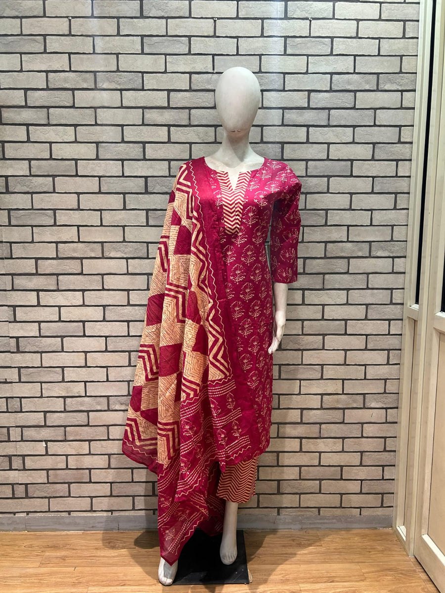 Pure Soft Cotton Salwar Set