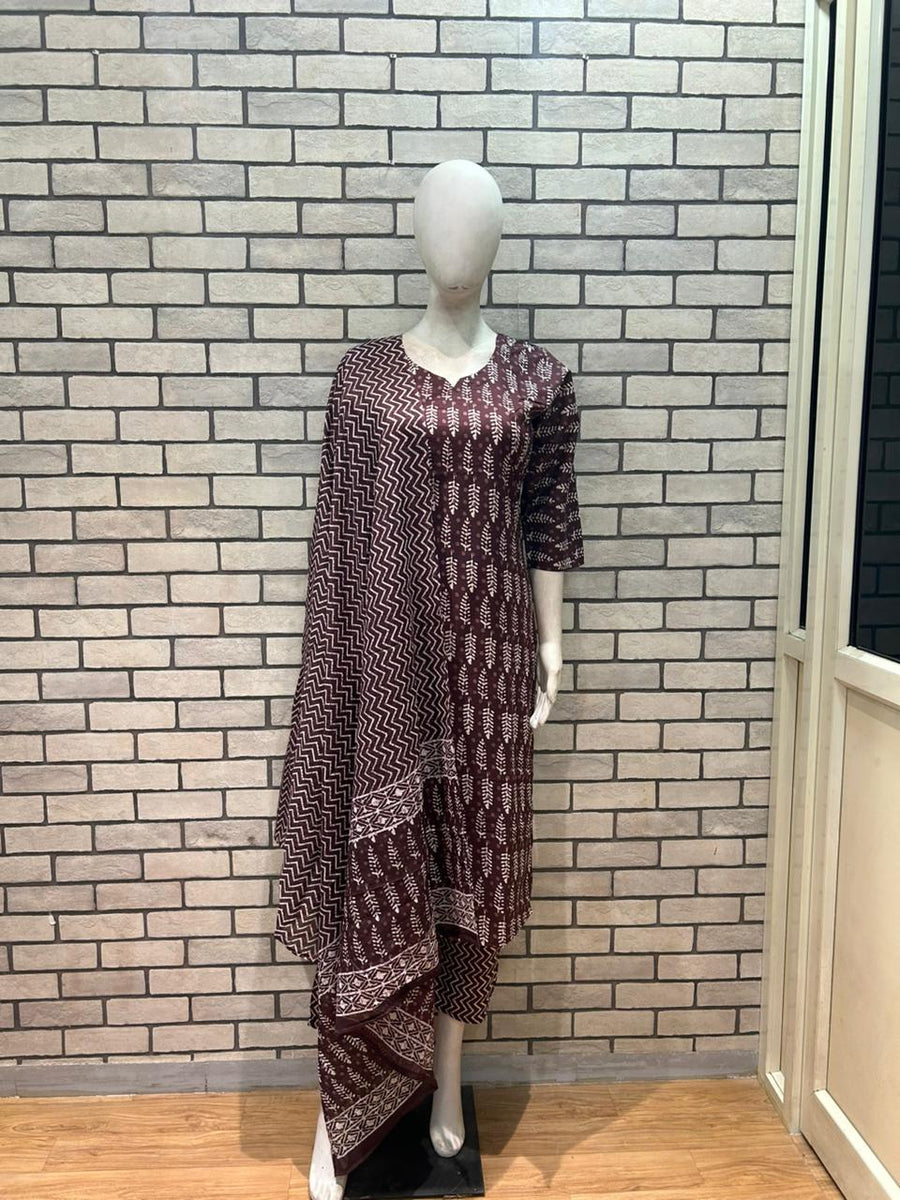 Pure Soft Cotton Salwar Set