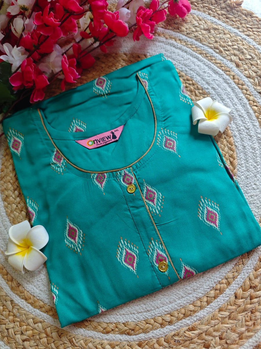 Casual Wear Straight Cut kurti
