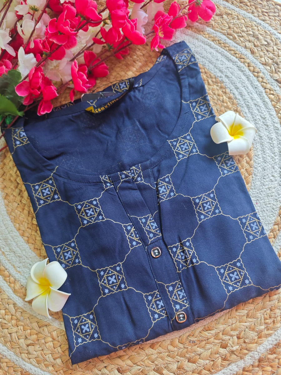 Casual Wear Straight Cut kurti