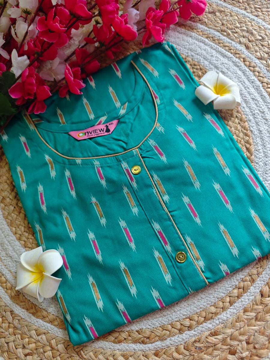 Casual Wear Straight Cut kurti