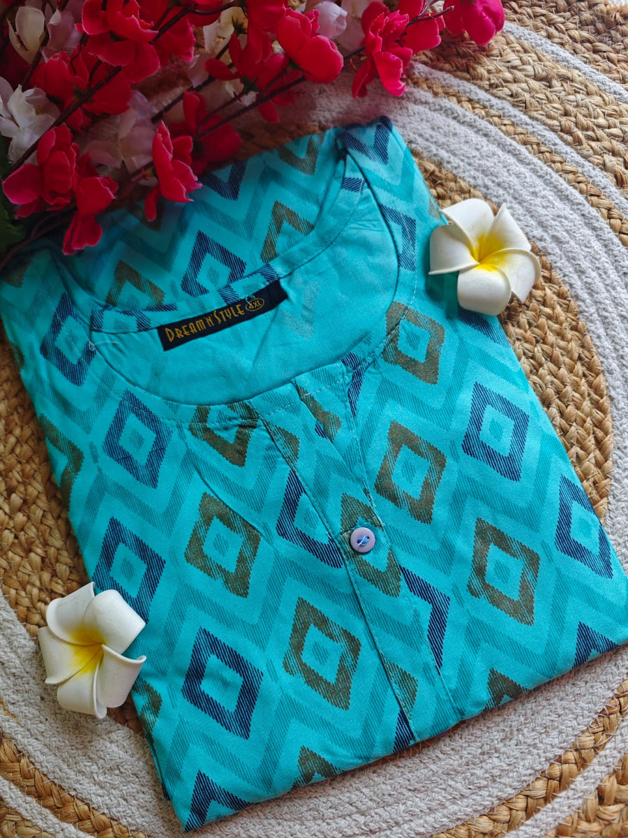 Casual Wear Straight Cut kurti