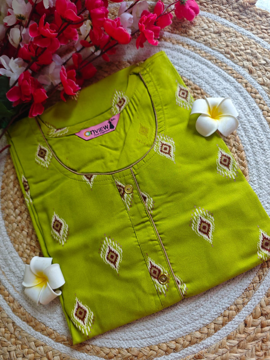 Casual Wear Straight Cut kurti
