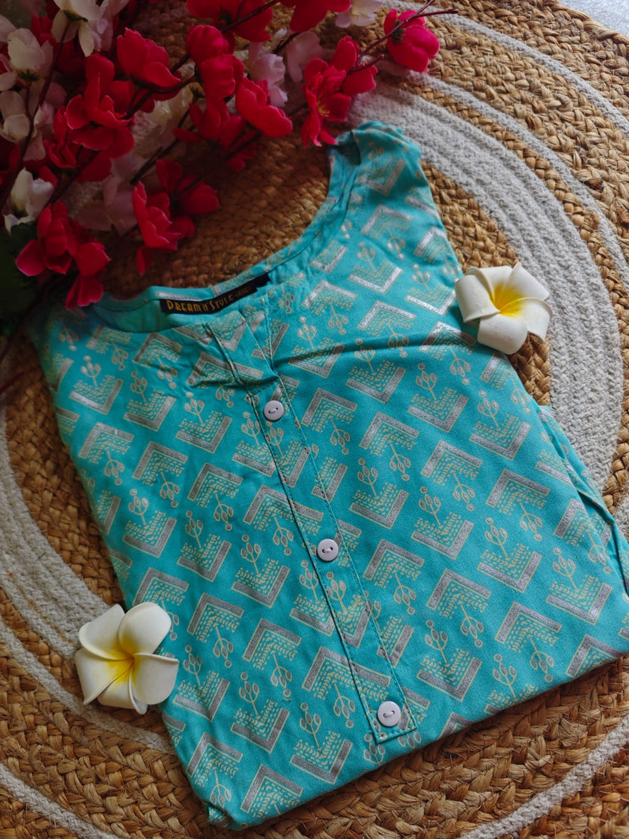 Casual Wear Straight Cut kurti