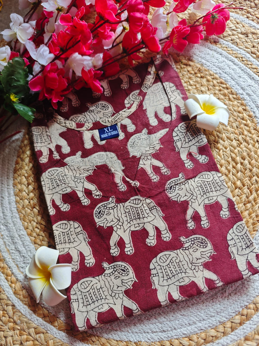 Kalamkari kurti