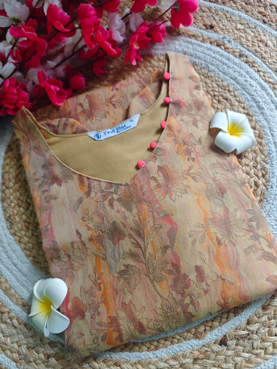 Premium Tissue Silk Kurtis