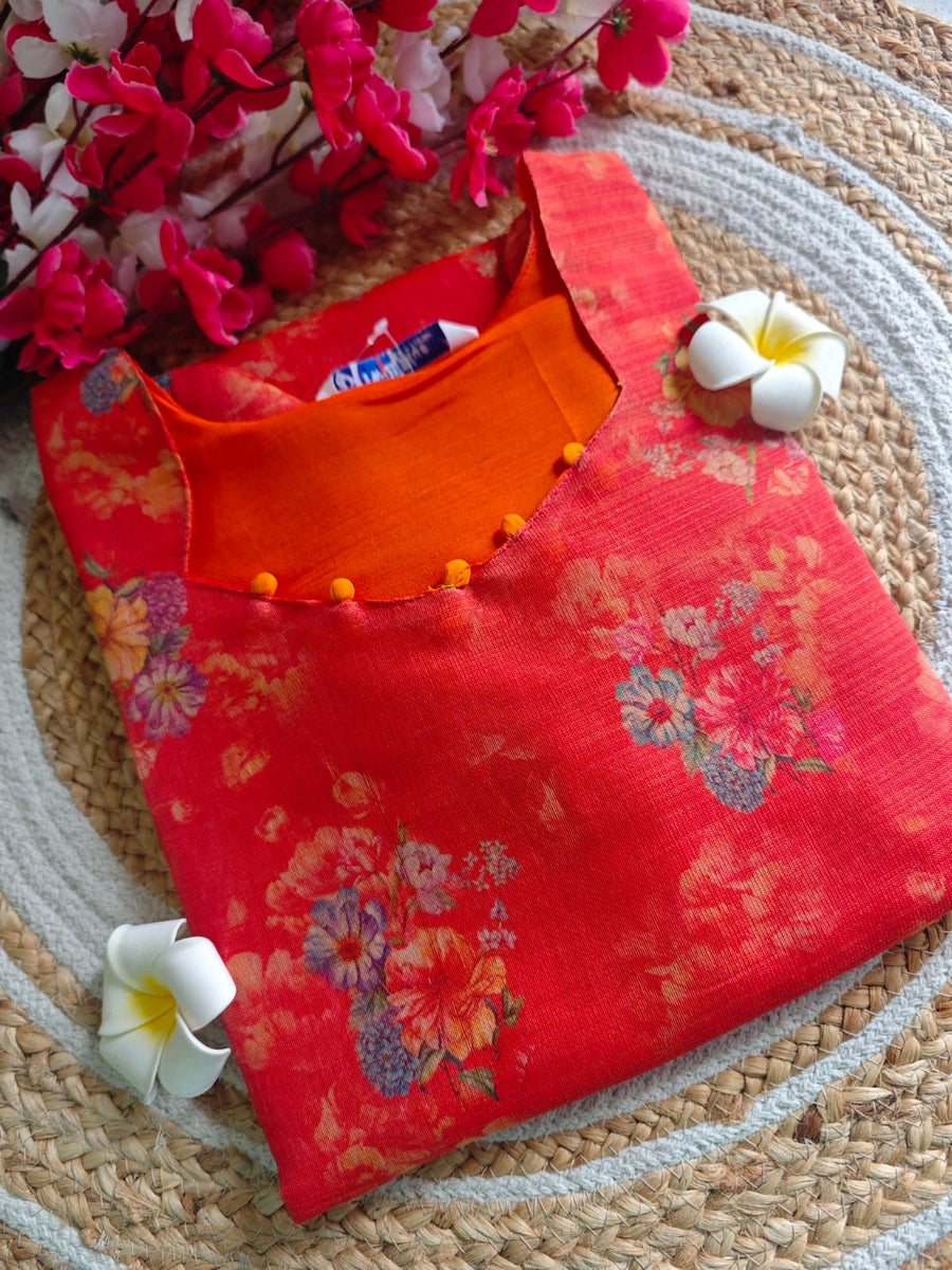 Premium Tissue Silk Kurtis