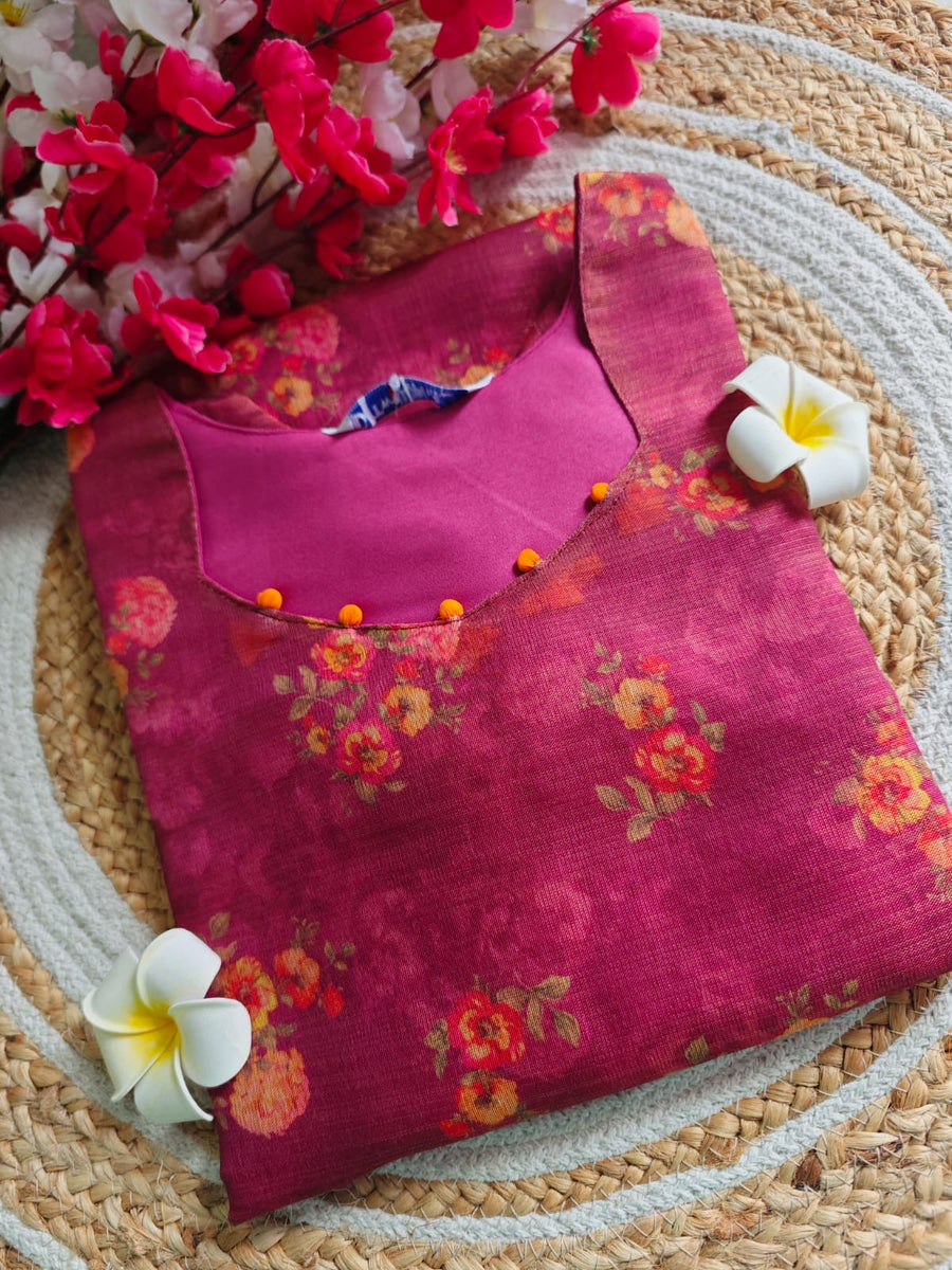 Premium Tissue Silk Kurtis
