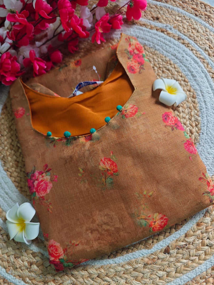 Premium Tissue Silk Kurtis