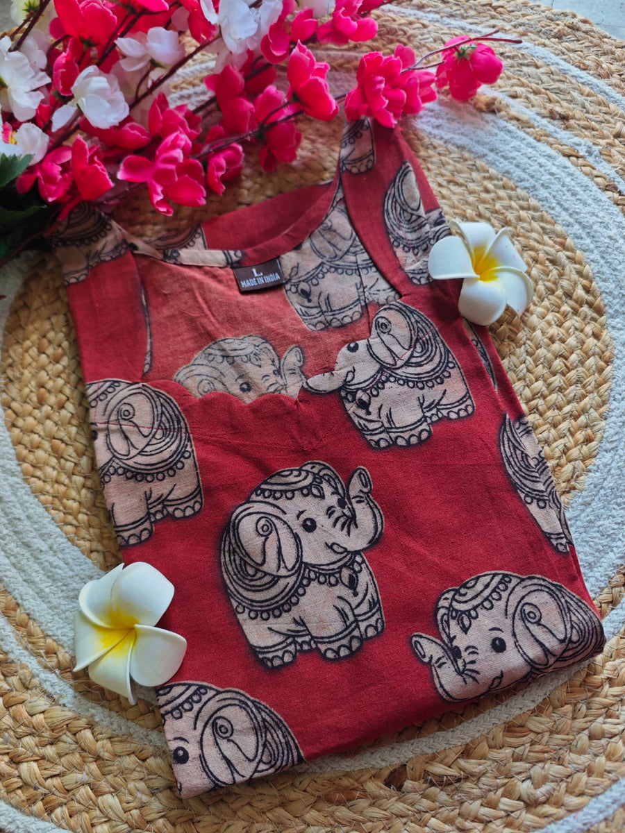 Kalamkari kurti