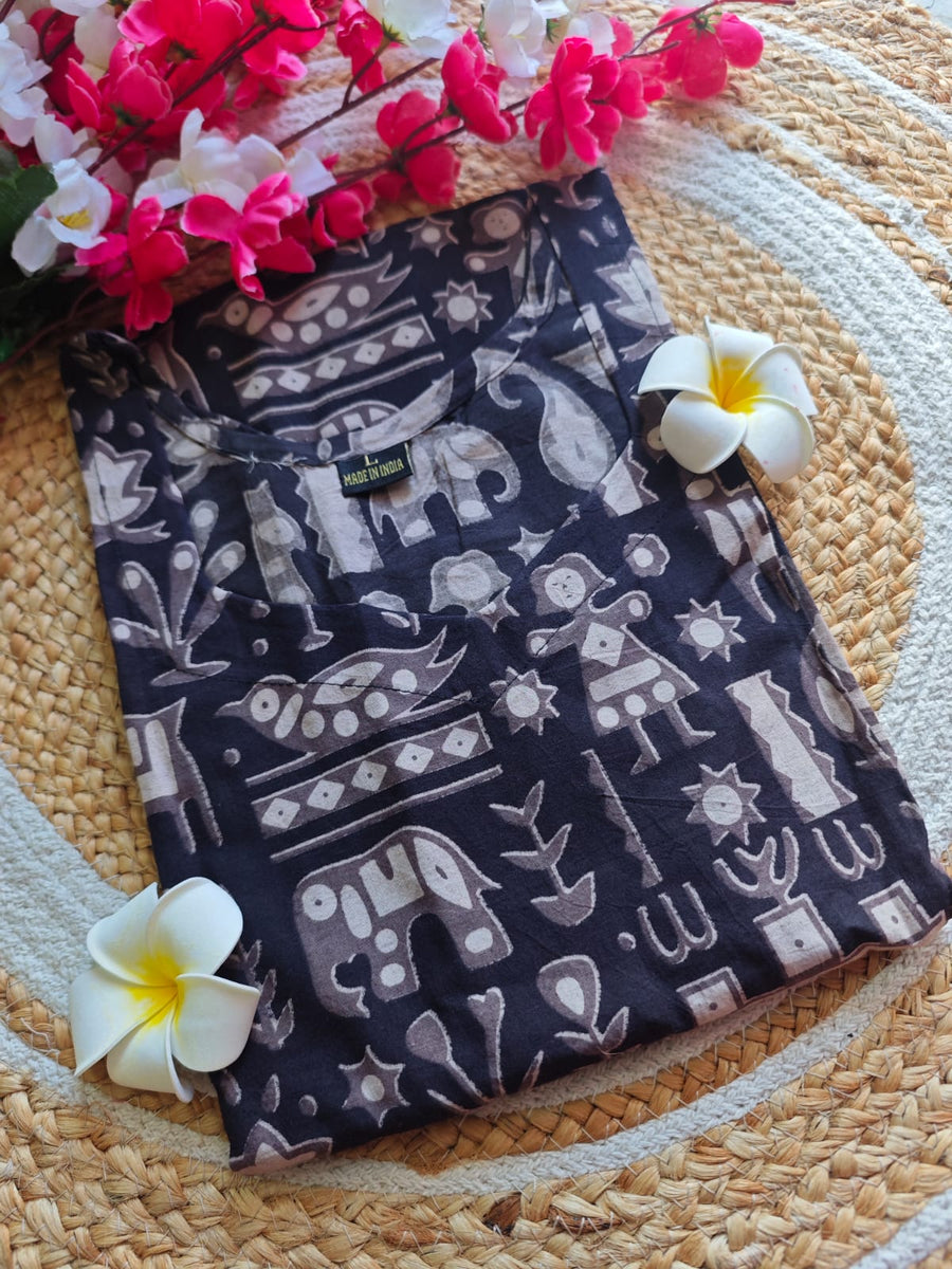 Kalamkari kurti