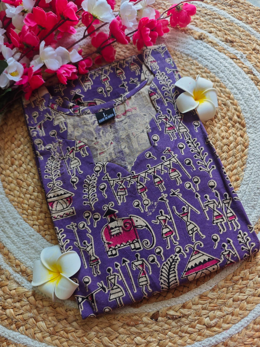 Kalamkari kurti