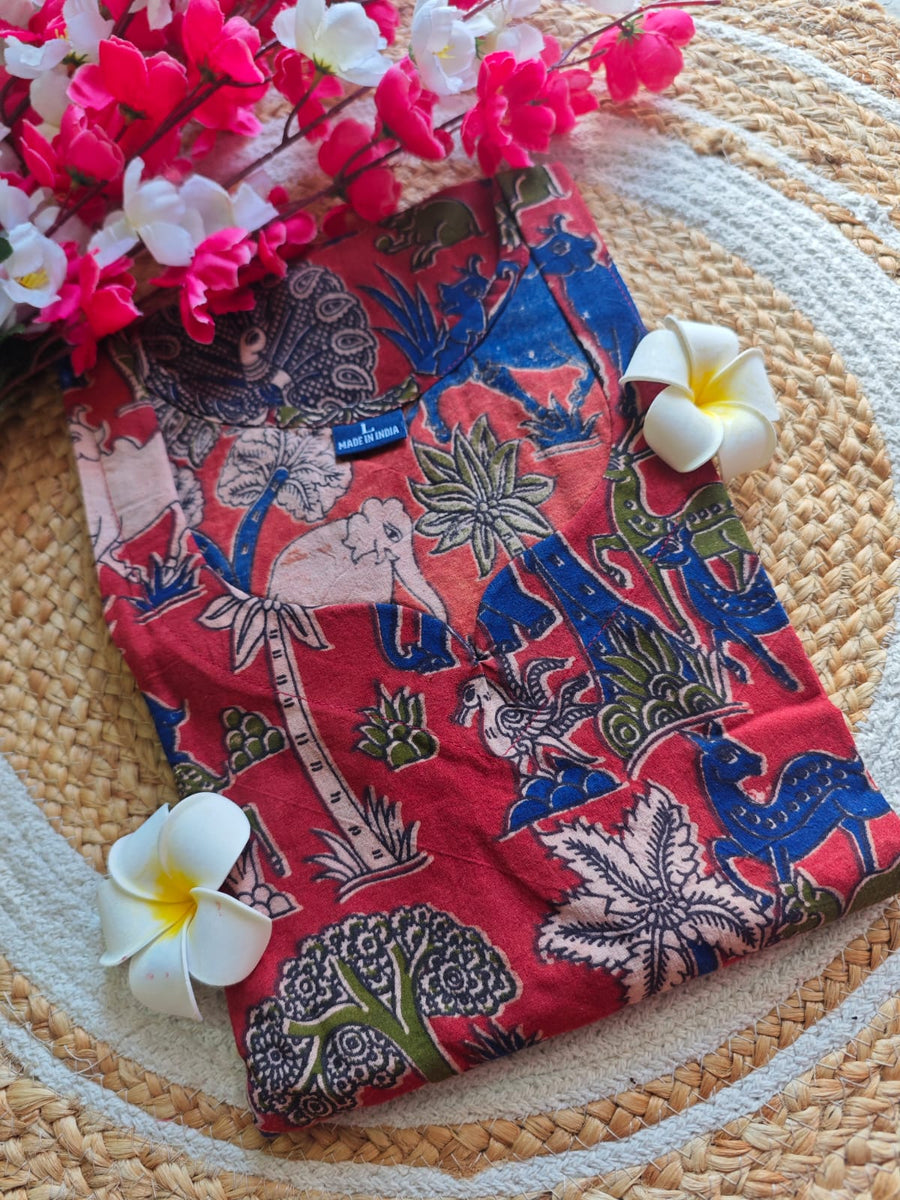 Kalamkari kurti