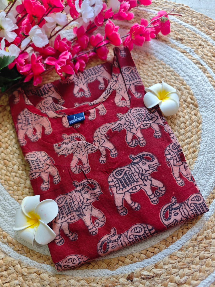 Kalamkari kurti