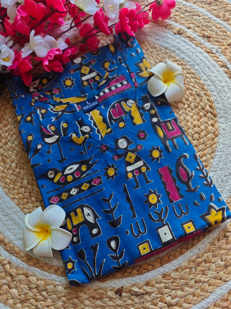 Kalamkari kurti