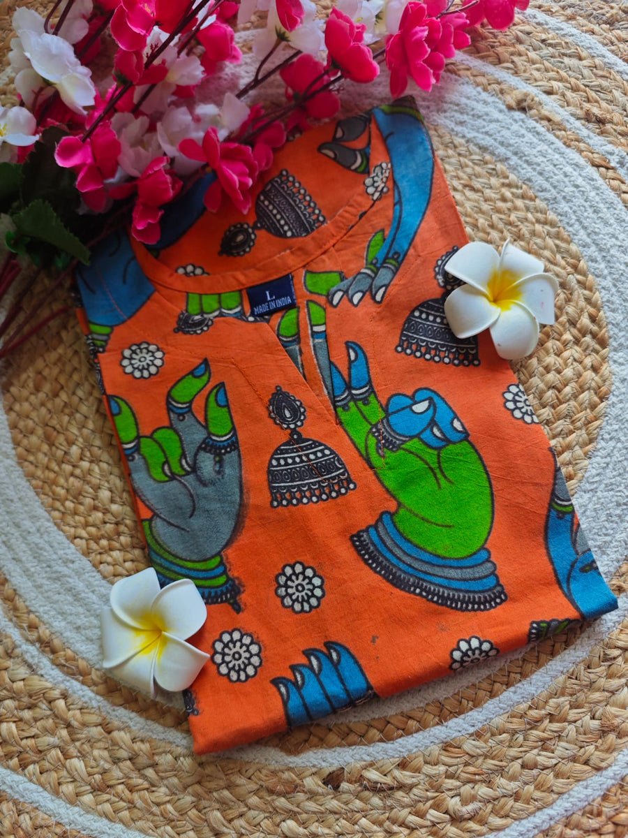 Kalamkari kurti