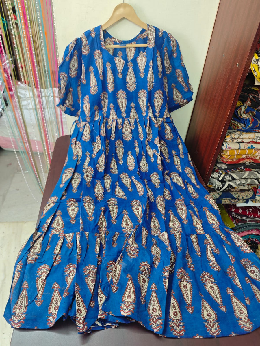 Handblock Kalamkari Frock