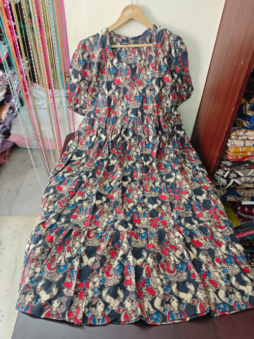Handblock Kalamkari Frock
