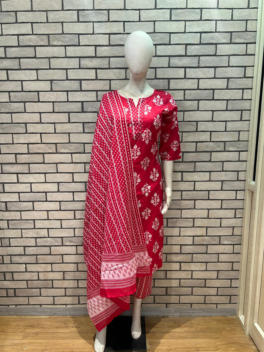 Pure Soft Cotton Salwar Set