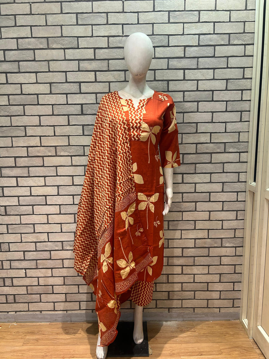 Pure Soft Cotton Salwar Set