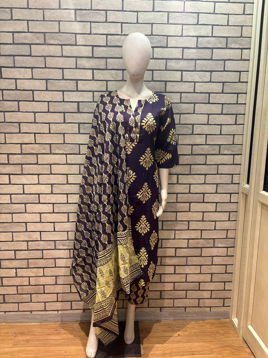 Pure Soft Cotton Salwar Set