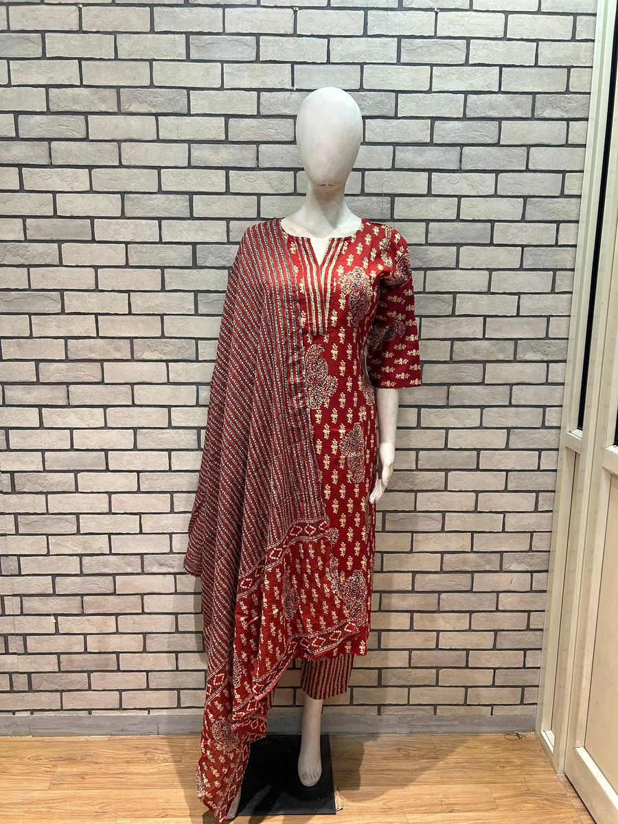 Pure Soft Cotton Salwar Set